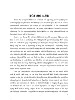 phân tích báo cáo kết quả hoạt động kinh doanh và biện pháp nâng cao hiệu quả kinh doanh tại công ty tnhh tm & dv phượng hồng