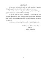 tổ chức công tác kế toán bán hàng và xác định kết quả kinh doanh tại công ty tnhh thương mại phực hưng