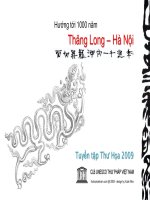 Tuyển tập thư họa 2009 unesco 1000 TL HN