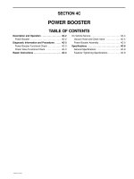 Daewoo matiz 2000 2013 power booster   hệ thống trợ lực phanh trên xe matiz đời 2000 2013