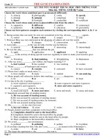 grade 12 the gcse examination