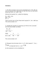 manhattan test 2 answers