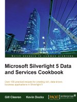 microsoft silverlight 5 data and services cookbook [electronic resource] over 100 practical recipes for creating rich, data-driven, business applications in silverlight 5