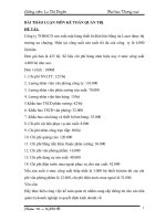 bài thảo luận kế toán quản trị