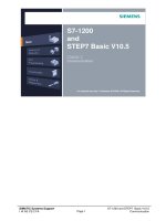S7-1200 and Step7 Basic v10.5 communication