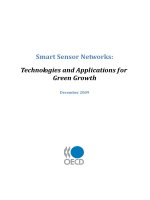 technologies and applications for green growth
