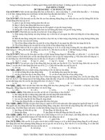 dao động cơ học trong đề thi đh từ 2007-2013