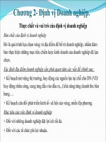 bài giảng quản trị sản xuất và tác nghiệp chương 2 - ts. trương minh đức