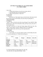 KỸ THUẬT XÁC ĐỊNH CÁC ALCALOID CHÍNH CỦA THUỐC PHIỆN