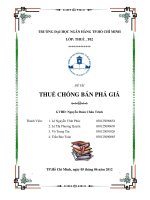 Doanh nghiệp việt nam với thuế chống bán phá giá