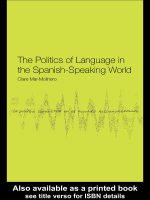 the politics of language in the spanish-speaking world