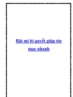 chữa rụng tóc hiệu quả