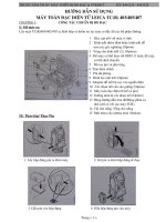 HƯỚNG DẨN SỬ DỤNG MÁY ĐO TOÀN ĐẠC LeicaTC400