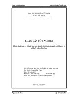 : Hạch toán về chi phí sản xuất và tính giá thành sản phẩm tại Công ty cổ phần Xi măng Bỉm Sơn
