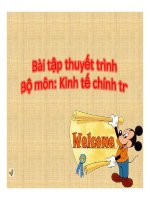 Thuyết trình các yếu tố ảnh hưởng đến việc học