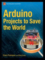 arduino projects to save the world