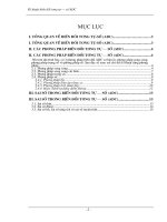 phân tích các kĩ thuật biến đổi đồng thời đánh giá sai số trong biến  đổi tương tự - số adc