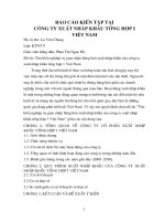 tìm hiểu nghiệp vụ giao nhận hàng hóa xuất nhập khẩu của công ty xuất nhập khẩu tổng hợp i việt nam