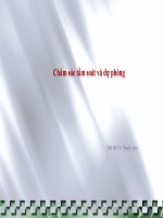 chăm sóc tầm soát và dự phòng