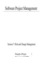 Session 7 Risk and Change Management