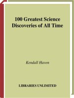 100 greatest science discoveries of all time
