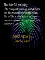 Trong quá trình đánh giá phân tích chi tiêu công chính phủ đã sử dụng những hình thức can thiệp nào?Liên hệ những hình thức can thiệp đó trong việc cung ứng các hàng hóa,dịch vụ công của chính phủ Việt Nam hiện nay