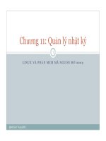 Chương 11: Quản lý nhật ký trong Linux