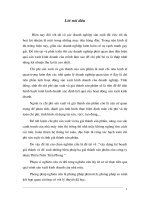 xây dựng kế hoạch giá thành và đề xuất những biện pháp hạ giá thành sản phẩm của công ty nhựa thiếu niên tiền phong