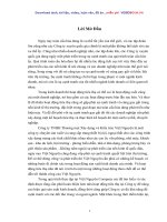 Hoàn thiện công tác xây dựng và tổ chức thực hiện kế hoạch tiêu thụ sản phẩm tại Công ty TNHH Thương Mại Xây Dựng và Kiến Trúc Việt Nguyên