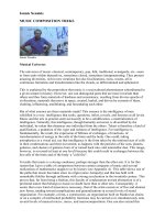 iannis xenakis. music composition treks