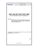 Nghiên cứu xây dựng thư viện phần mềm đối tượng phục vụ điều khiển tự động nhà máy nhiệt điện than