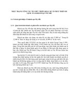 thực trạng công tác tổ chức triển khai dự án phát triển du lịch của khách sạn tây hồ