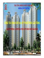 KHẢO SÁT ĐỊA KỸ THUẬT NHÀ CAO TẦNG