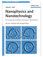 nanophysics and nanotechnology an introduction to modern concepts in nanoscience