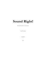 Sound right (tapescript)