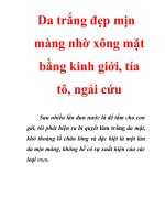 Những bí quyết tự làm đẹp tại nhà đơn giản mà hiệu quả và phòng bệnh phụ nữ bằng thực phẩm