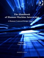 the handbook of human-machine interaction a human-centered design approach