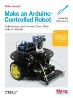 make an arduino-controlled robot