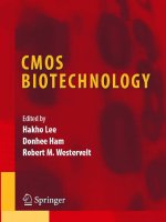cmos biotechnology  -  h. lee, d. ham, r. westervelt (springer, 2007)