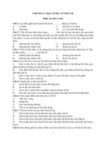 trắc nghiệm Tài chính tiền tệ