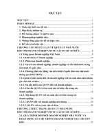 hoàn thiện quản lý nhà nước đối với doanh nghiệp với tư cách chủ sở hữu