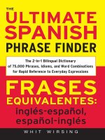 the ultimate spanish phrase finder