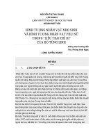 hình tượng nhân vật nho sinh và hình tượng nhân vật phụ nữ trong “liêu trai chí dị” của bồ tùng linh