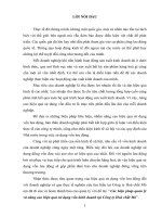 các biện pháp quản lý và nâng cao hiệu quả sử dụng vốn kinh doanh tại công ty hoá chất mỏ