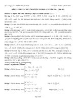 bài tập theo chuyên đề ôn thi đh môn toán phần 3