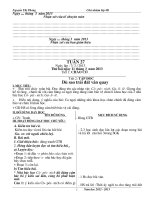 Giáo án lớp 4 tuần 27