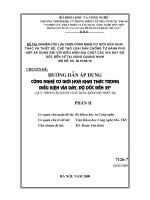 Nghiên cứu lựa chọn công nghệ cơ giới hoá khai thác chế tạo loại dân chống tự hành phù hợp áp dụng đối với điều kiện địa chất các vỉa dày độ dốc đến 35 độ tại vùng quảng ninh