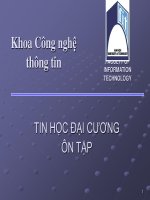 ôn tập tin hoc đai cương
