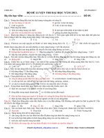 đề luyện thi đại học cao đẳng 2013 môn vật lý