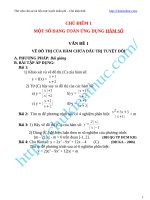 LUYỆN THI CẤP TỐC MÔN TOÁN